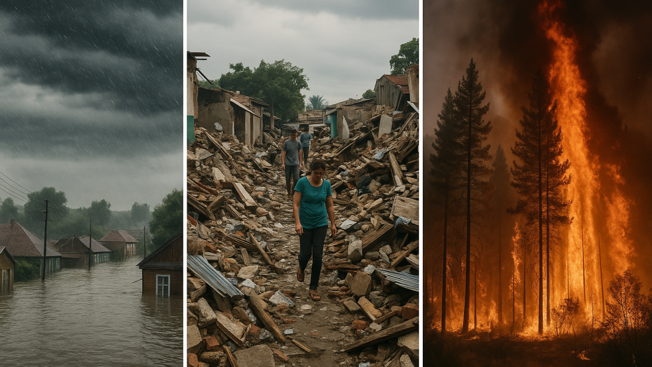 Crisi umanitaria globale: alluvioni in Russia, terremoti in Venezuela, incendi in Canada