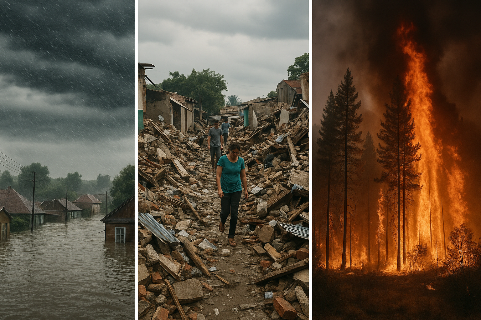 Crisi umanitaria globale: alluvioni in Russia, terremoti in Venezuela, incendi in Canada