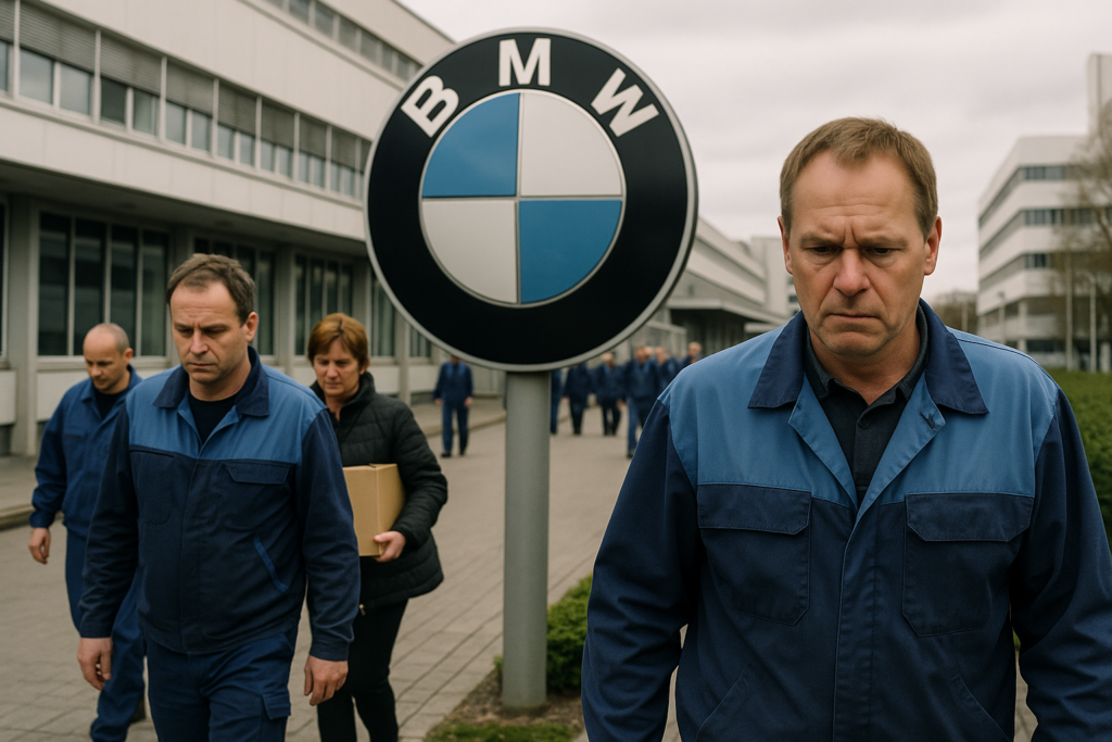 BMW taglia fino a 8.000 posti di lavoro: crisi nell'industria automobilistica tedesca