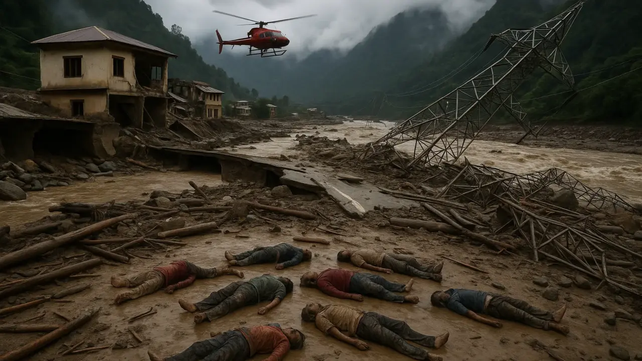 Nepal e Tibet devastate da alluvioni lampo: centinaia di dispersi e villaggi sommersi