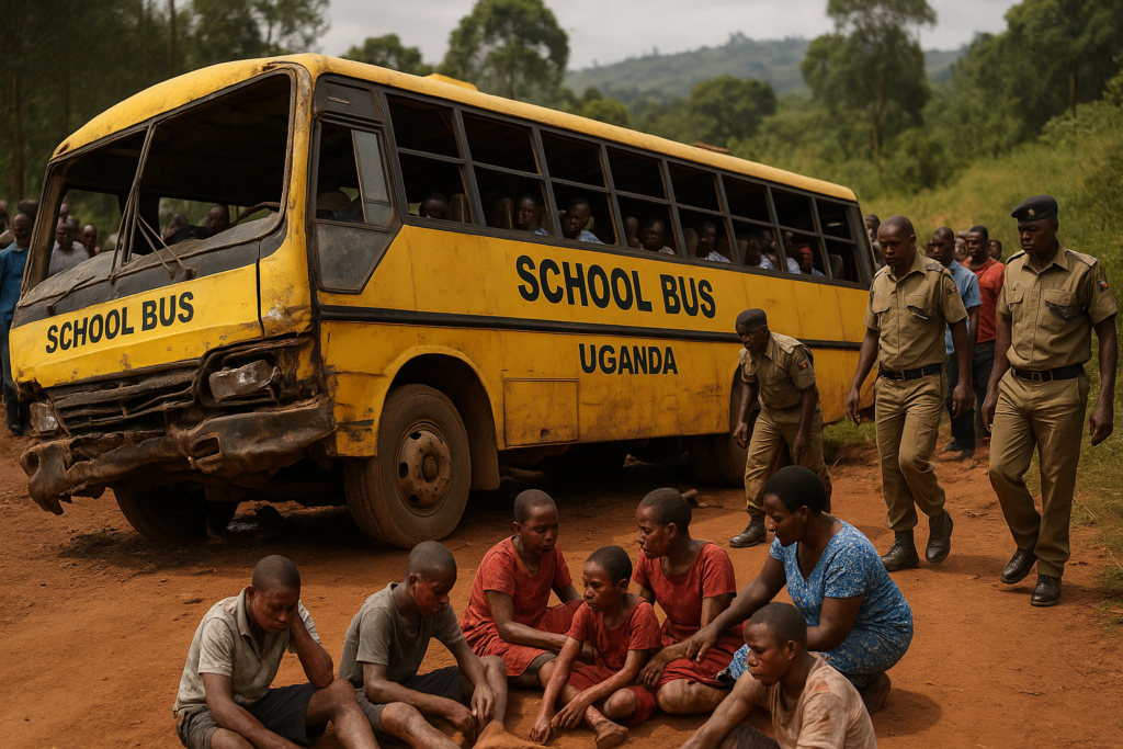 Incidente autobus scolastico in Uganda: 20 bambini morti, governo sospende gite