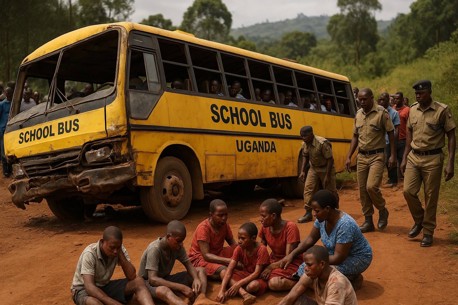 Incidente autobus scolastico in Uganda: 20 bambini morti, governo sospende gite