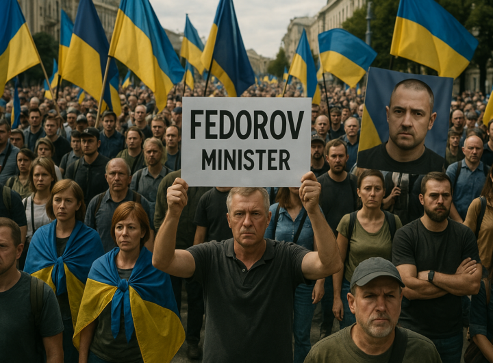 Ucraina, le proteste per il licenziamento del ministro della Difesa Fedorov scuotono Kyiv