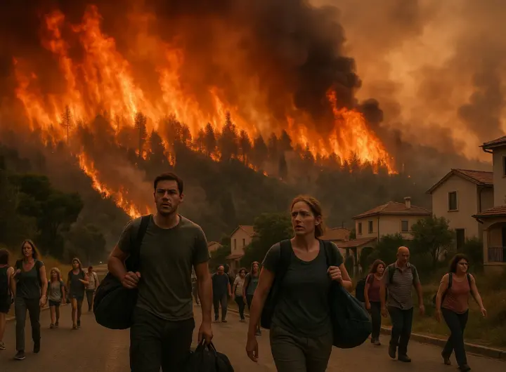 Incendi selvaggi in Europa: evacuazioni di massa da Croazia a Germania e Francia