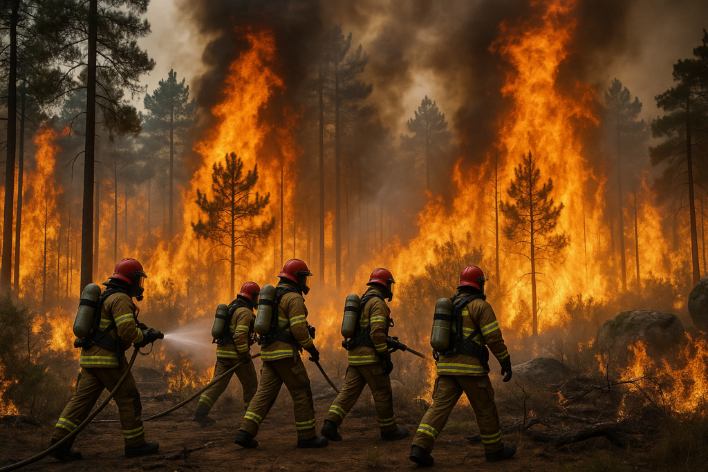 Foresta di Fontainebleau devastata: 2.000 ettari bruciati, 950 pompieri in azione