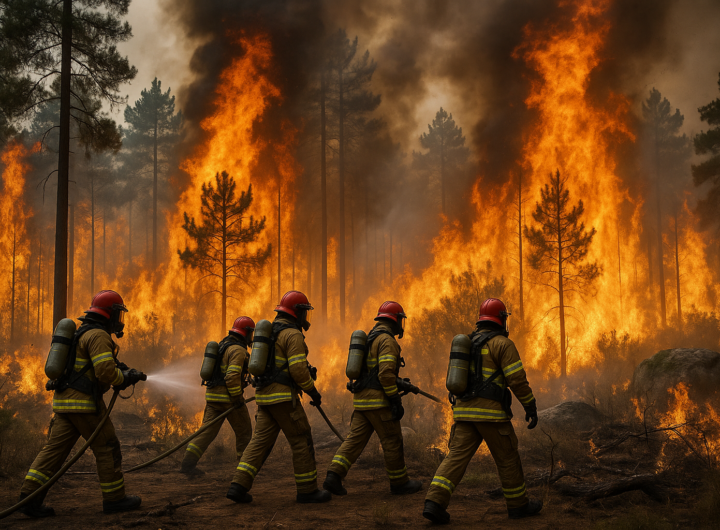 Foresta di Fontainebleau devastata: 2.000 ettari bruciati, 950 pompieri in azione