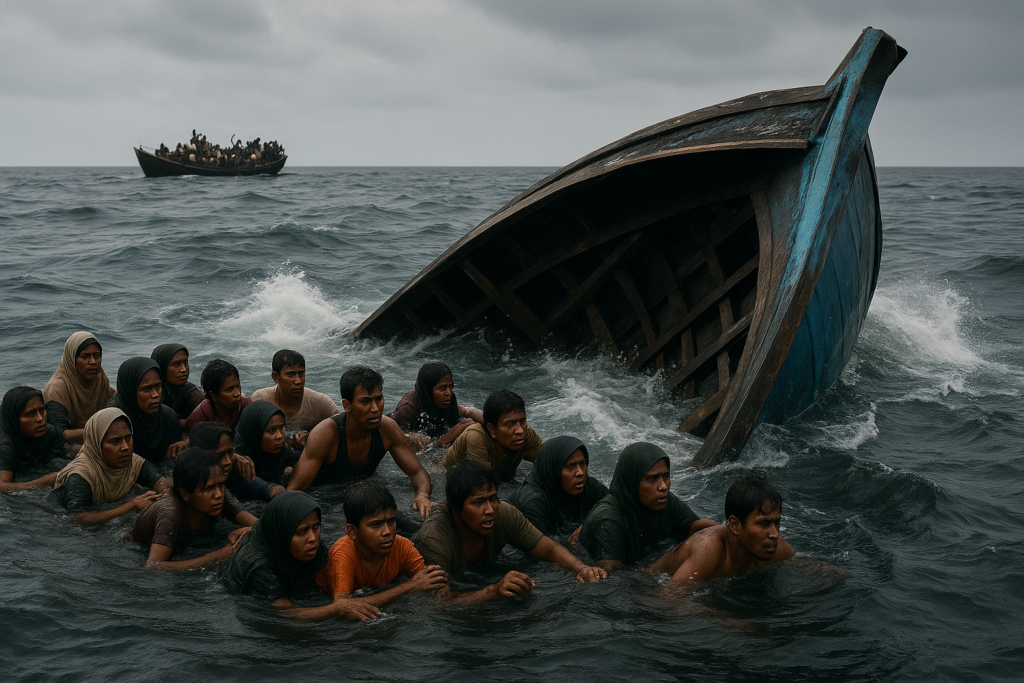Rohingya: oltre 500 morti nel naufragio di due imbarcazioni al largo della Birmania