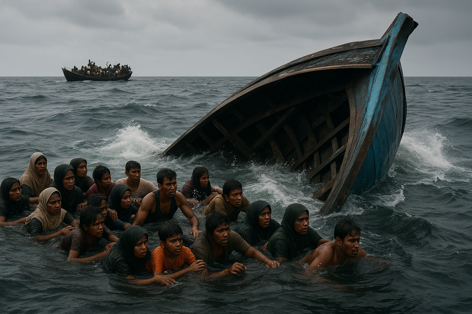 Rohingya: oltre 500 morti nel naufragio di due imbarcazioni al largo della Birmania