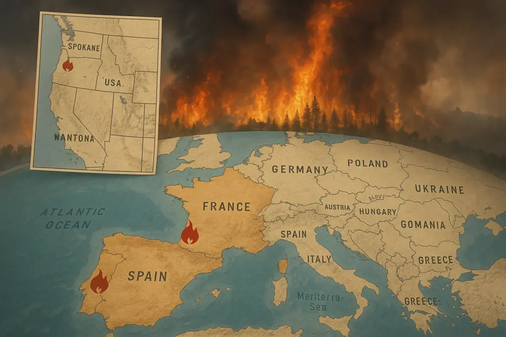 Europa in fiamme: incendi, siccità e il conto economico dell'estate 2026