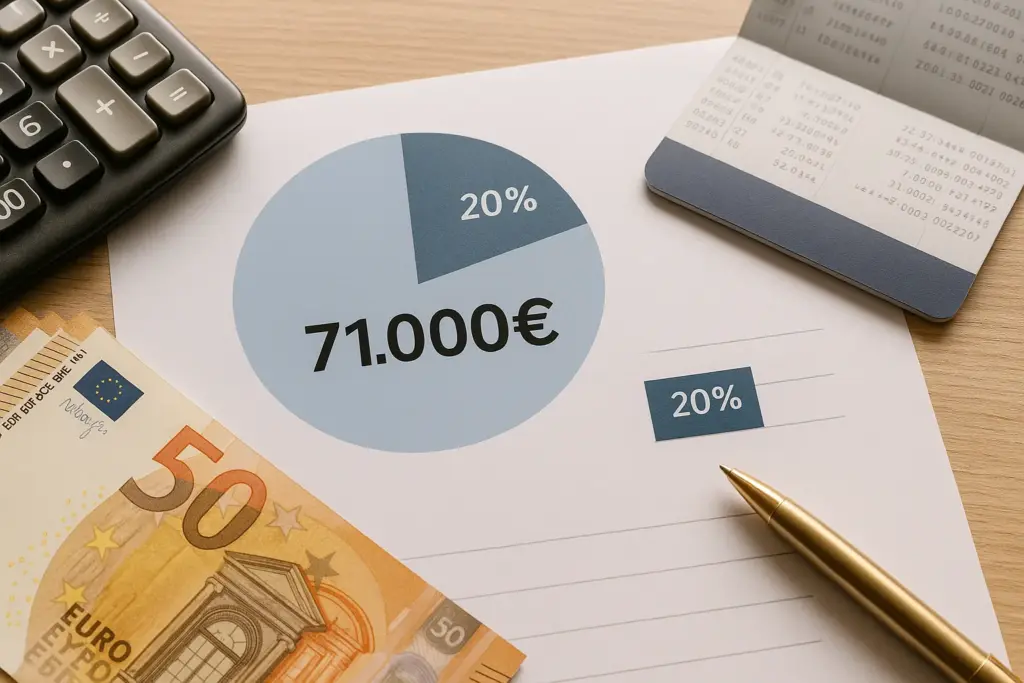 Conti correnti: come funziona la soglia dei 71mila euro