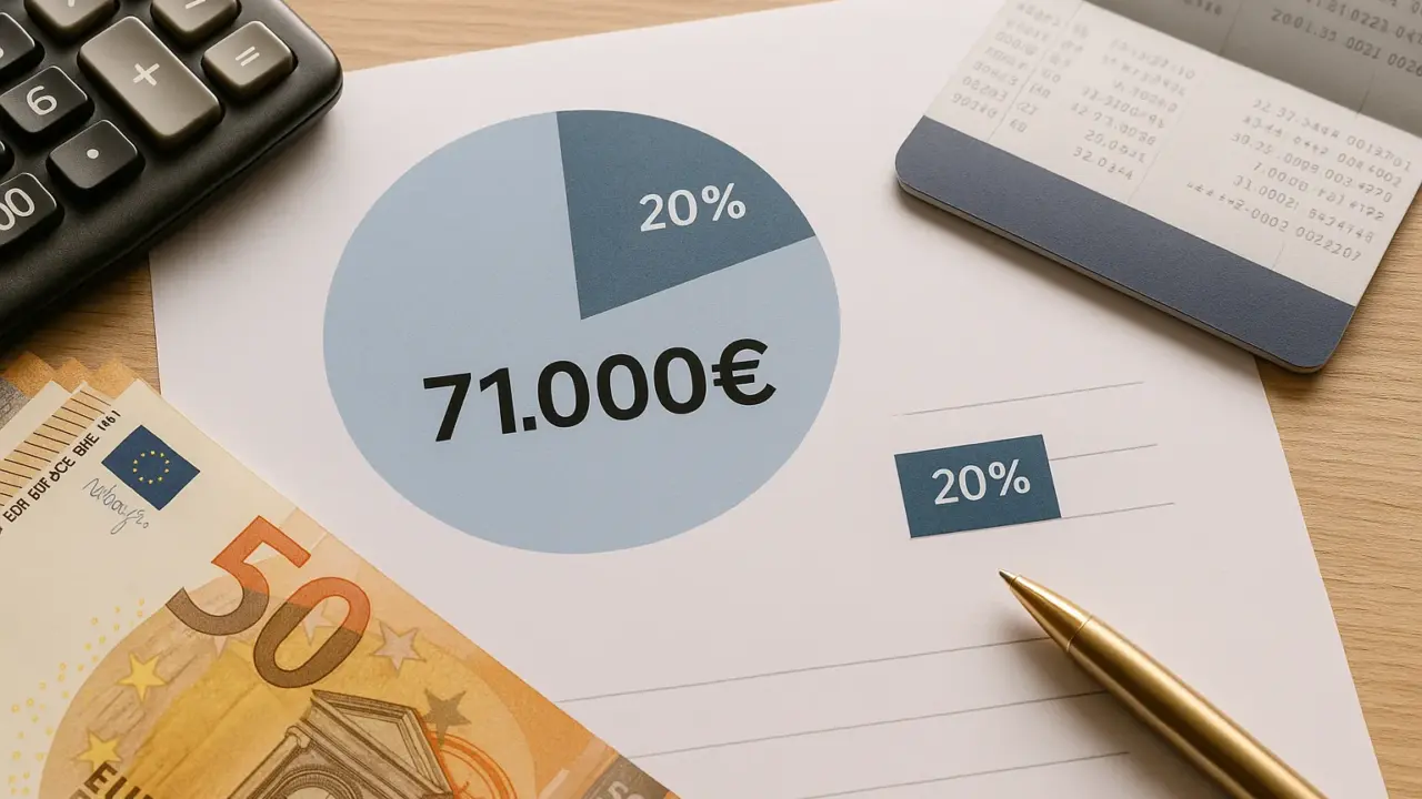 Conti correnti: come funziona la soglia dei 71mila euro