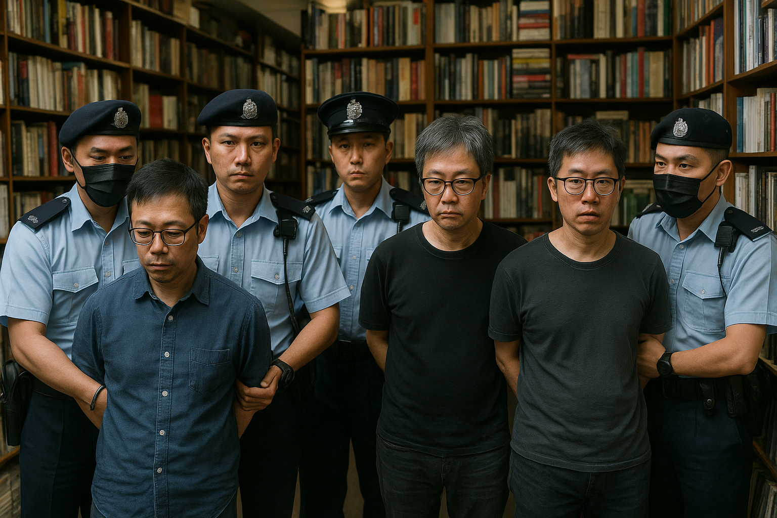 Hong Kong: polizia arresta cinque librai, continua repressione su libertà editoriale