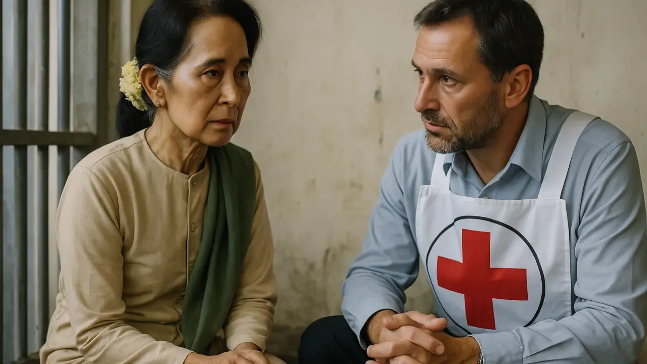 Aung San Suu Kyi incontra la Croce Rossa: primo contatto estero in cinque anni