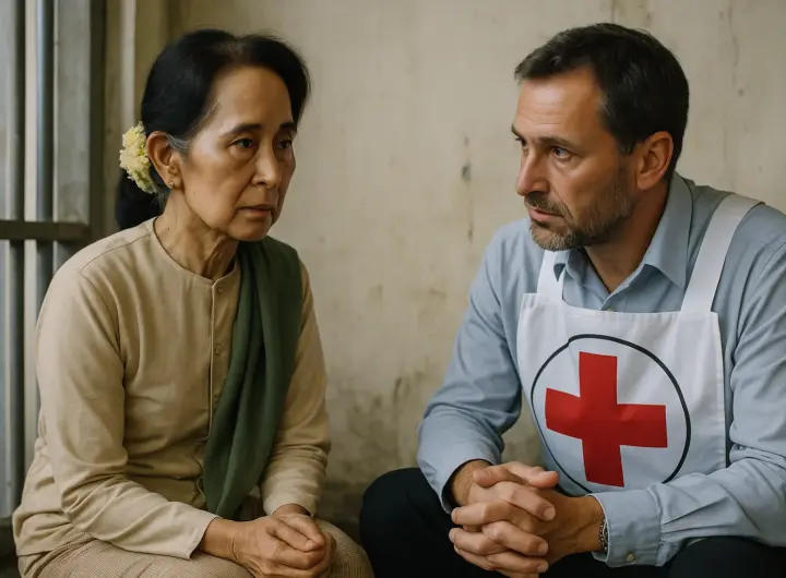 Aung San Suu Kyi incontra la Croce Rossa: primo contatto estero in cinque anni