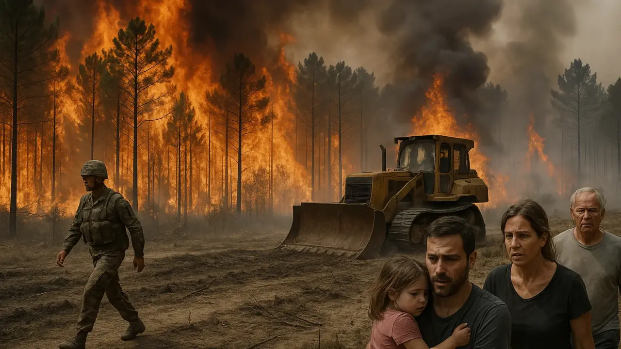 Incendi nel sud-ovest della Francia: la battaglia di luglio 2026 nel dipartimento della Gironda