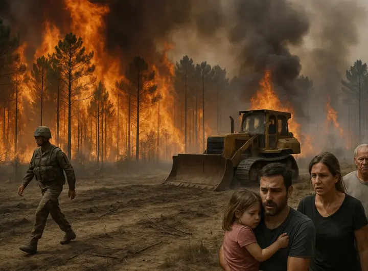 Incendi nel sud-ovest della Francia: la battaglia di luglio 2026 nel dipartimento della Gironda