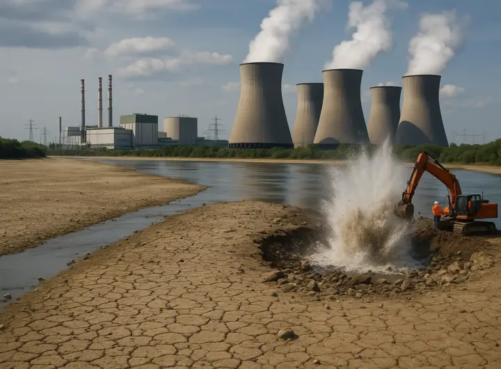 Fiumi in secca minacciano le centrali nucleari di Romania e Ungheria