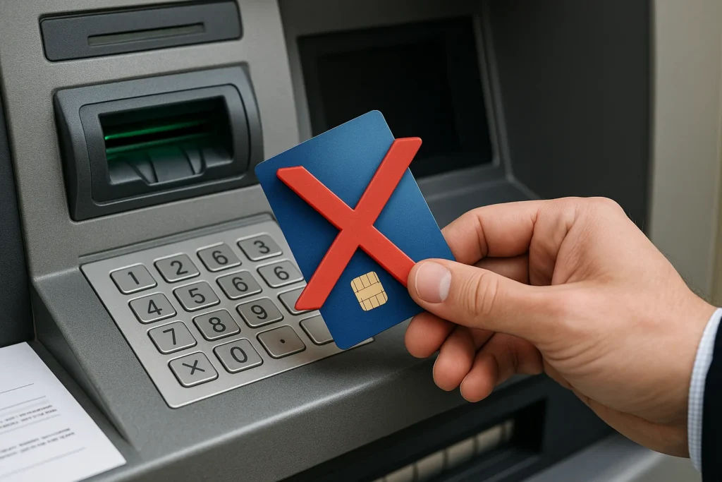 Carte bloccate ai bancomat: cosa fare e come recuperare i soldi