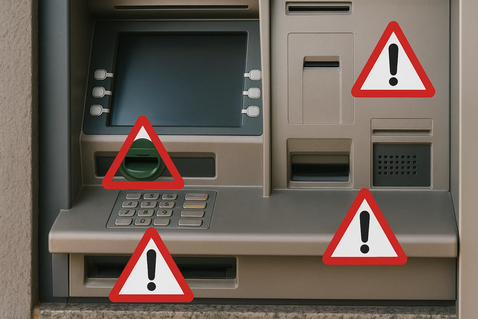 Bancomat bloccato: 5 segnali di allarme che devi conoscere