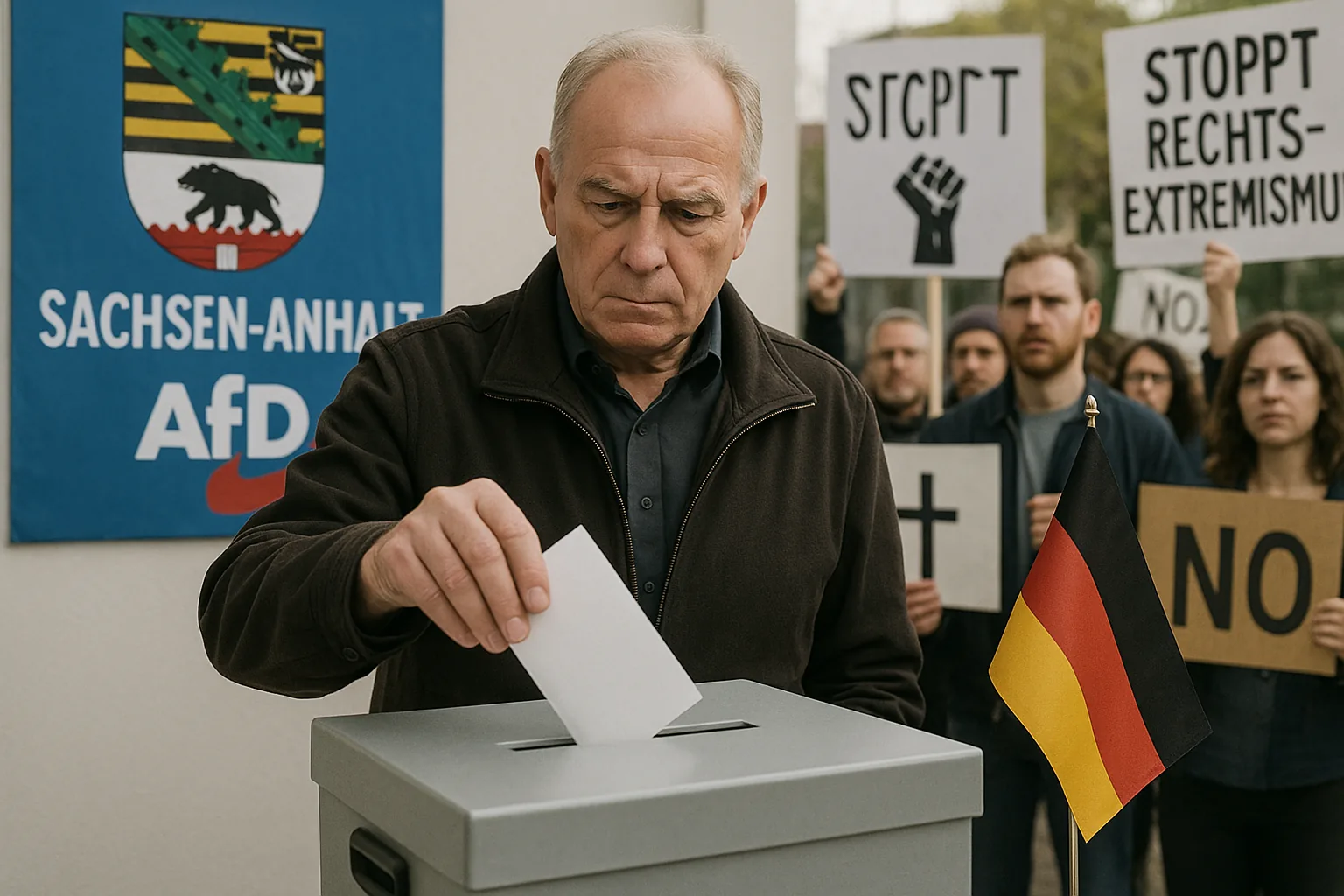 Elezioni Sassonia-Anhalt: l'Afd verso la vittoria storica mentre la società civile tedesca si mobilita