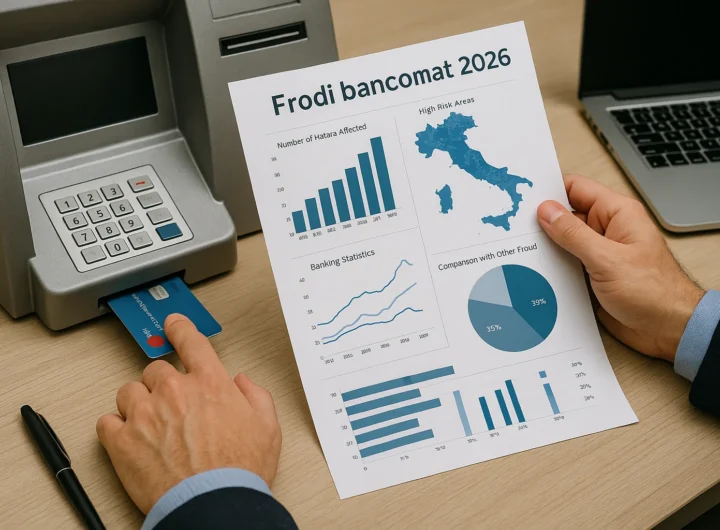 Frodi ai bancomat 2026: i numeri della nuova ondata