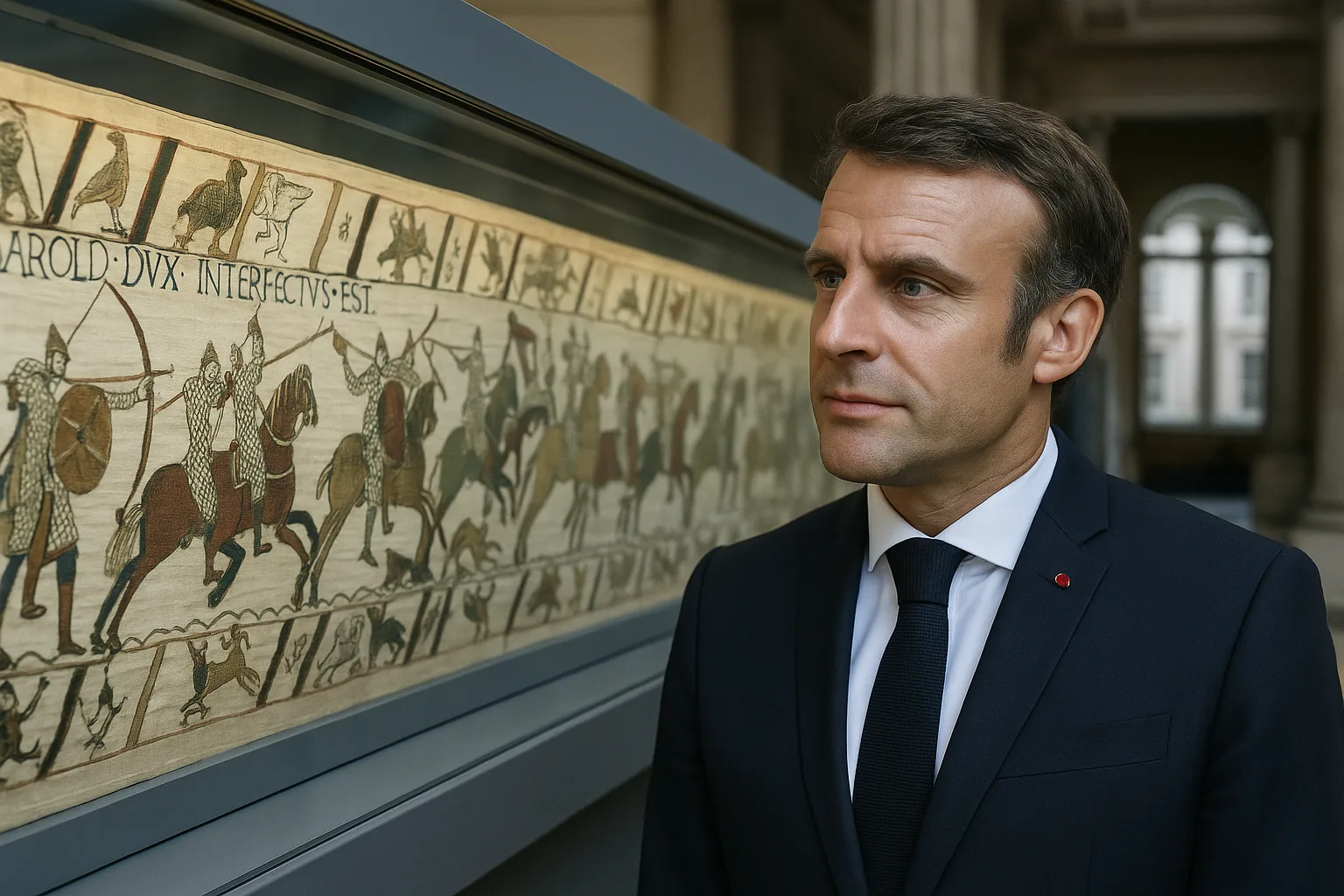 L'Arazzo di Bayeux a Londra: quando la storia tessuta celebra l'amicizia franco-britannica