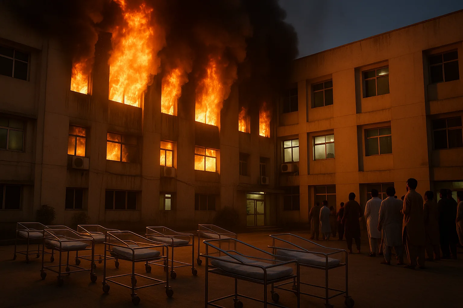 Incendio nel reparto maternità di Islamabad uccide 14 neonati