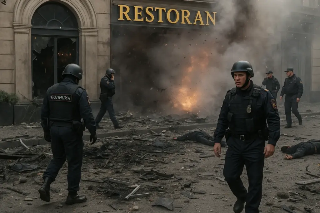 Attentato a Mosca: esplosione al ristorante di lusso a Kudrinskaya Square