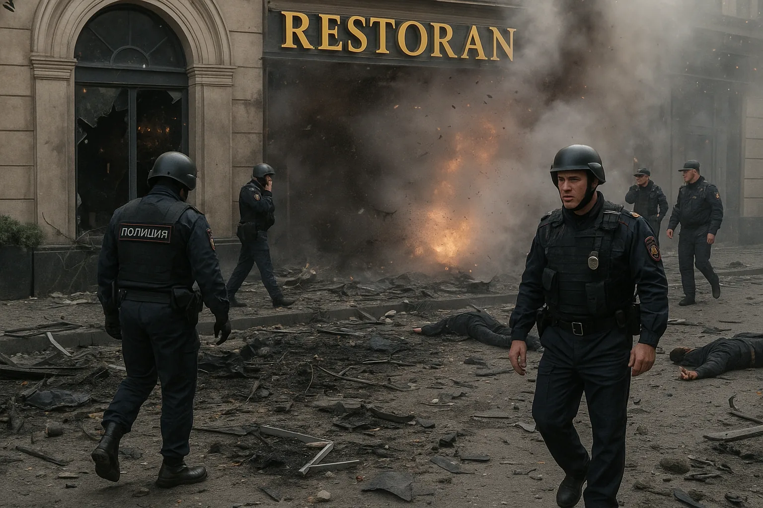 Attentato a Mosca: esplosione al ristorante di lusso a Kudrinskaya Square