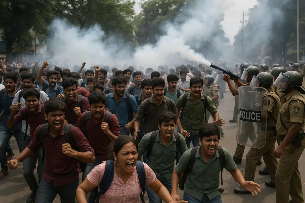 Proteste studentesche in India: il movimento anti-corruzione si espande a Jharkhand