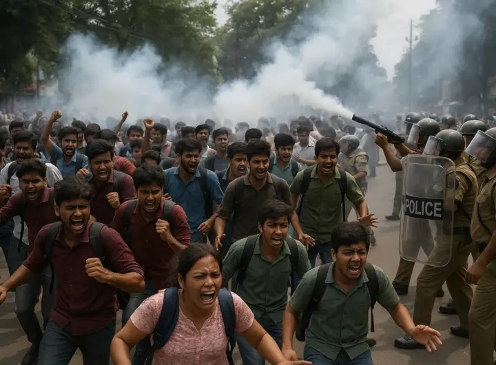Proteste studentesche in India: il movimento anti-corruzione si espande a Jharkhand