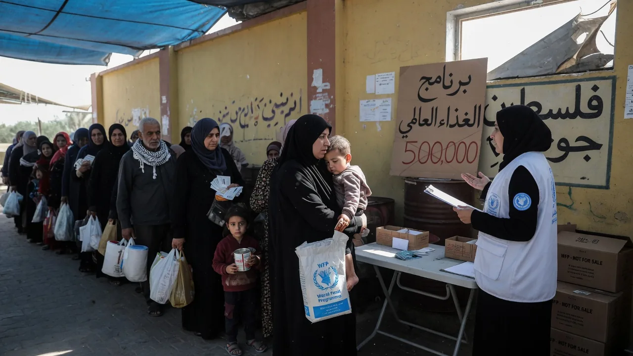 Gaza: la fame avanza mentre i tagli agli aiuti del Programma Alimentare Mondiale coincidono con le restrizioni