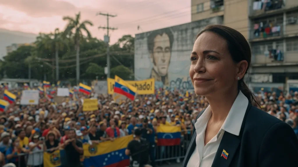Machado torna dall'esilio: la leader dell'opposizione venezuelana sfida il regime