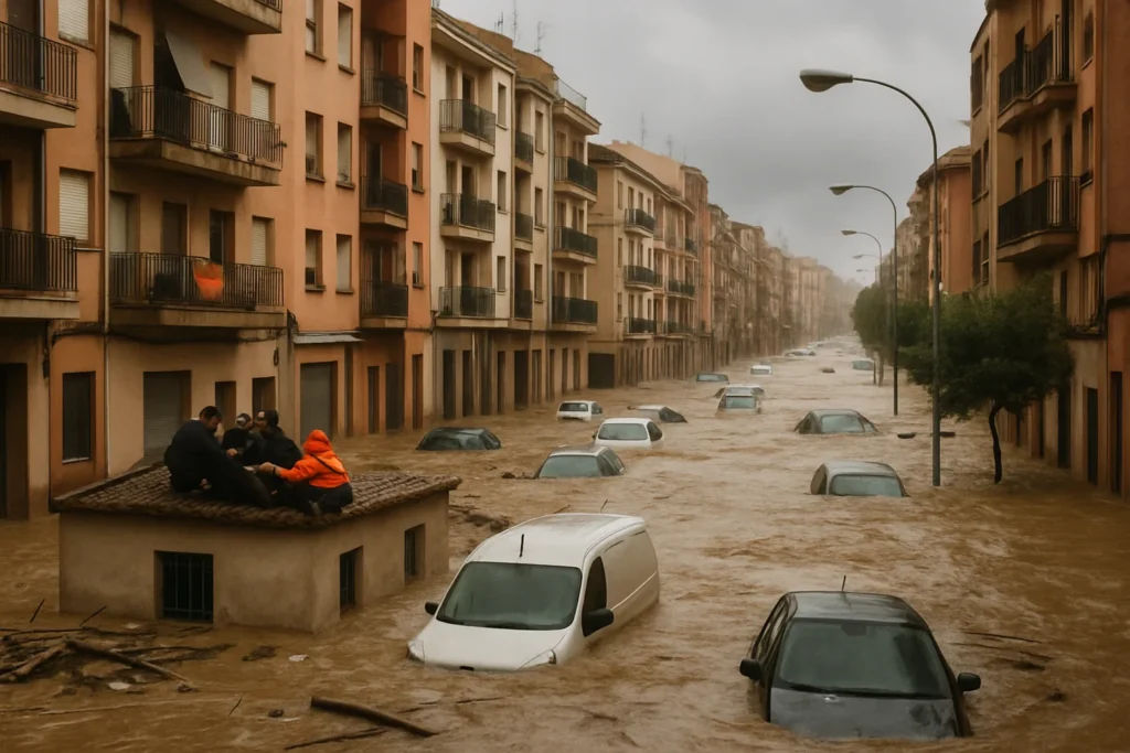 Disastri naturali: alluvioni in Spagna e Grecia, oltre 200 morti