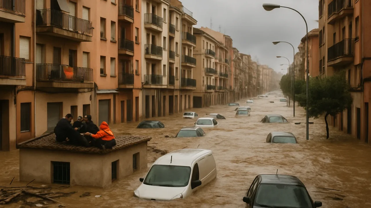Disastri naturali: alluvioni in Spagna e Grecia, oltre 200 morti