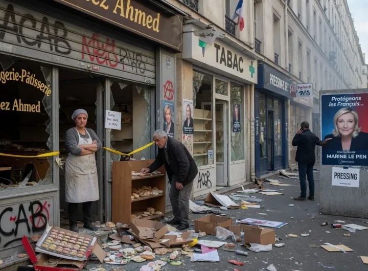 Parigi dopo i tumulti: i commercianti ripuliscono i negozi devastati