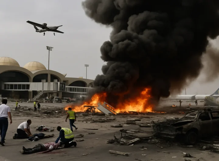 Attacchi Houthi all'aeroporto di Riyadh: tre colpi in una settimana