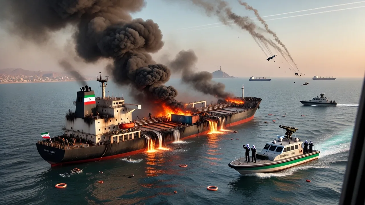 Droni e fuoco nel Golfo: la tensione tra USA e Iran si riacutizza