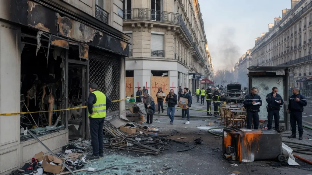 La Francia conta i danni dopo le proteste violente di sabato