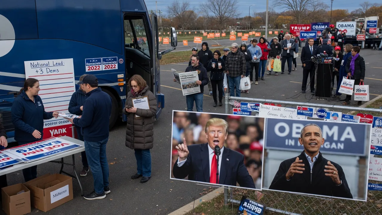 Elezioni midterm USA: democratici in vantaggio a sei giorni dal voto