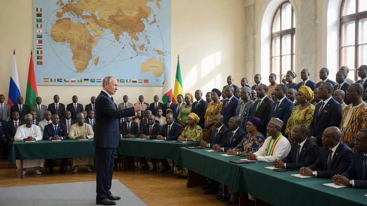 Putin corteggia l'Africa al vertice di Mosca: la nuova strategia russa