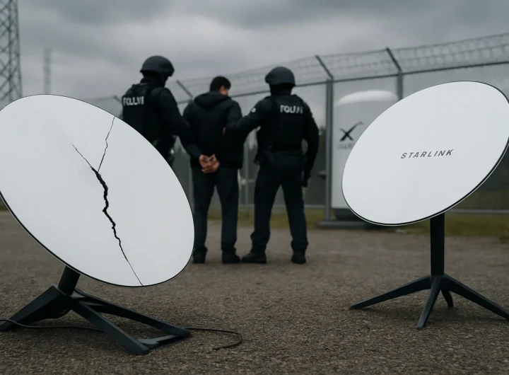 Sabotaggio della stazione Starlink in Polonia: due cittadini turchi arrestati in Germania