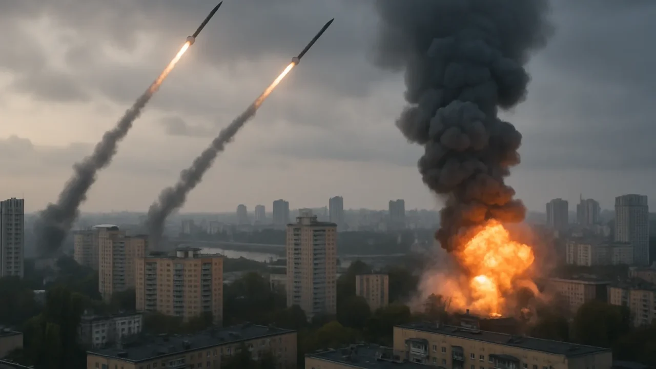 Attacco russo massiccio su Kyiv: almeno sei morti, infrastrutture energetiche danneggiate