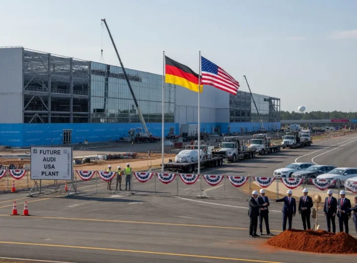 Audi apre il primo stabilimento negli USA: il marchio tedesco tra Trump e le critiche a casa
