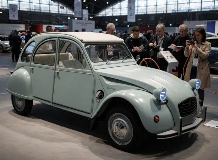 Citroën unveils electric 2CV concept, plans production within two years
