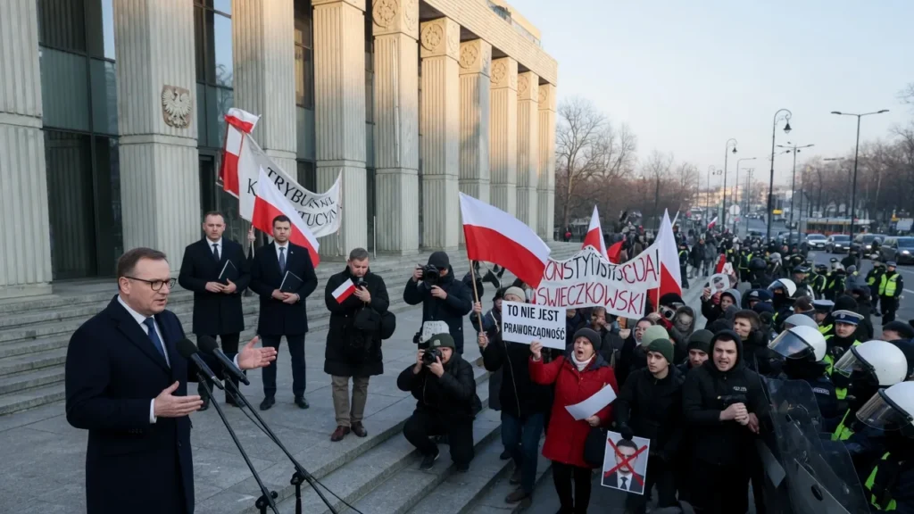 Crisi in Polonia: la sospensione del presidente della Corte costituzionale accende lo scontro sulla magistratura