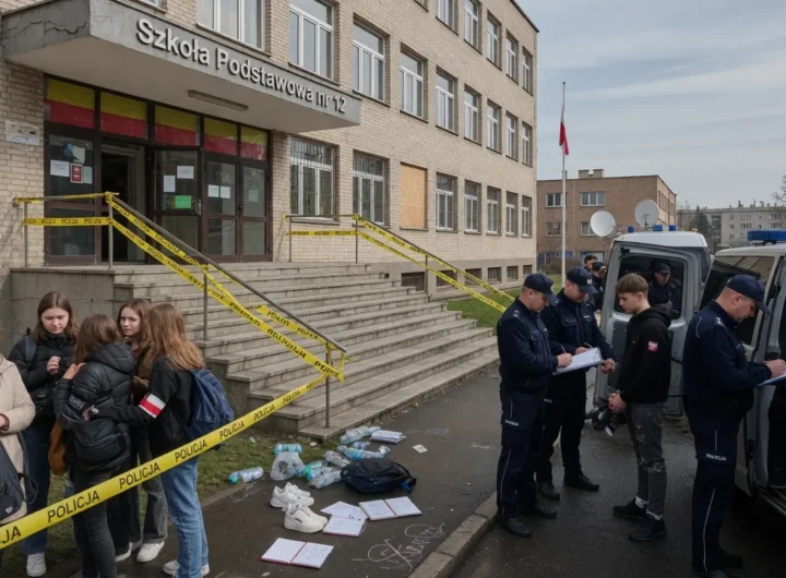 Attacchi a scuole in Polonia: tre feriti in una settimana, 76 persone arrestate