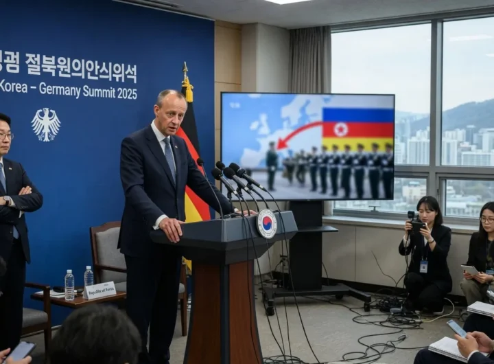 Merz in Corea del Sud: la Corea del Nord minaccia la sicurezza europea