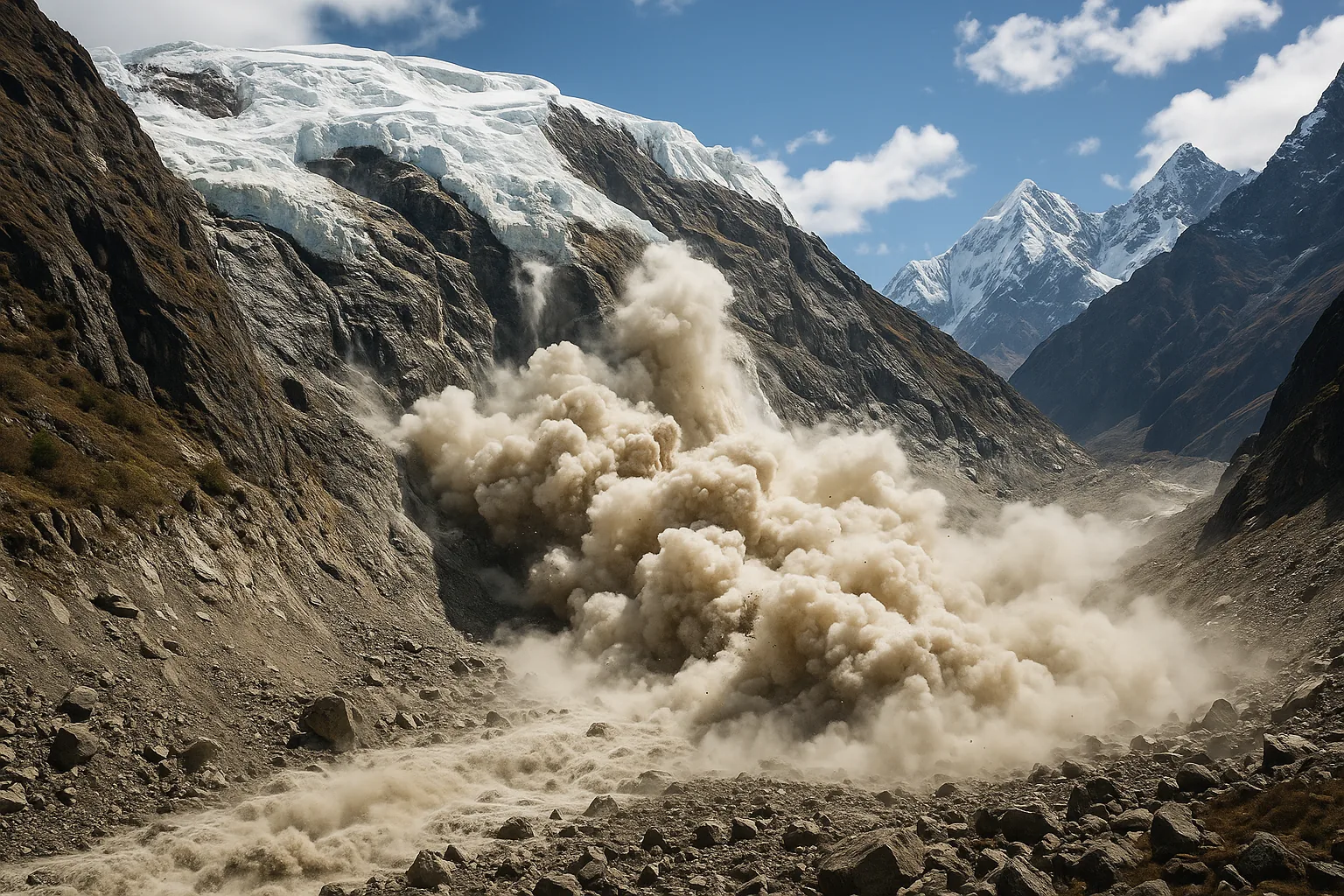 Nepal: il crollo glaciale che ha ucciso almeno 1.400 persone è stato peggiorato dal cambiamento climatico