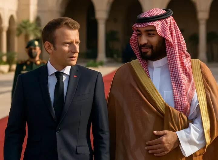 Macron a Riyadh: la visita lampo tra crisi interna e diplomazia energetica